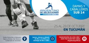 TUCUMN, SEDE DEL ARGENTINO DE SELECCIONES SUB 14